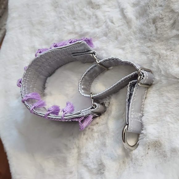 New Martinigale Collar with rhinestone and tassles!! - Picture 5 of 8